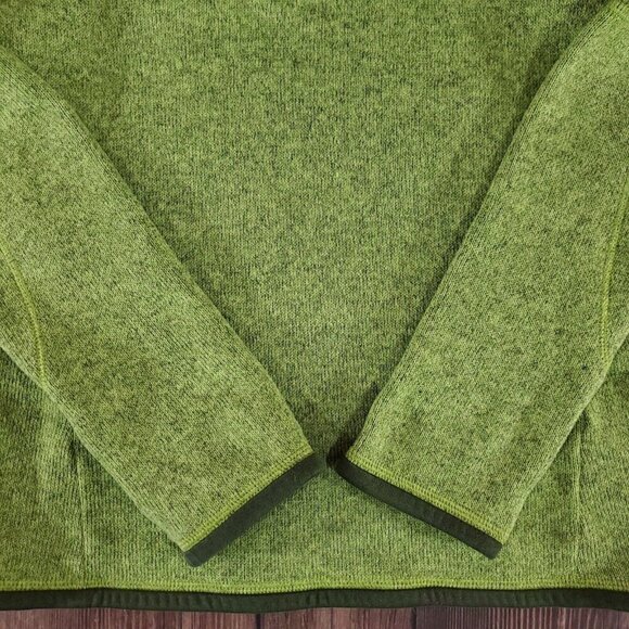 Patagonia Womens Size XS Better Sweater 1/4 Zip Pullover Green 25616 - Picture 10 of 14